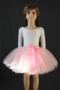Пышная юбка из фатина для девочки, 6 слоев, розовая.