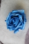 Роза декоративнаят (10 штук./комплект), диаметр 6 см., бирюзовая.