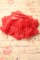 Юбка американка из гипюра, цвет коралловый, р.98-116