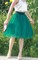 Пышная юбка из фатина. Цвет: Изумрудный. Длина 65-75 см.