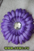 Цветок Пион, диаметр 9-10 см., фиолетовый.