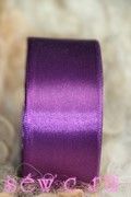 Атласная лента 50 мм., цв. Темно-фиолетовый, цена за 1 метр.