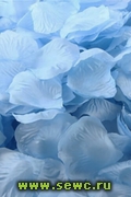Лепестки розы искуственные, 100 шт./уп. цв. Голубой