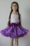 Пышная юбка американка Pettiskirt фиолетовая, 5-8 лет.