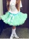 Пышная юбка американка Pettiskirt мятная, 3-5, 6-8 лет.