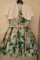 Платье для девочки ретро с болеро, цв.мятный, р.116-140