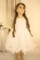 Платье из фатина с блестками "Снежинка, р.104-110- последний размер
