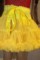 Пышная юбка американка Pettiskirt стандарт, желтая, 4-6, 6-8+100 р., 8-10+250 р.