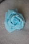 Роза декоративнаят (10 штук./комплект), диаметр 6 см., голубая.