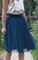 Пышная юбка из фатина. Цвет: Темно-Синий. Длина 65-75 см.