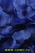 Лепестки розы искуственные, 100 шт./уп. цв. Синий
